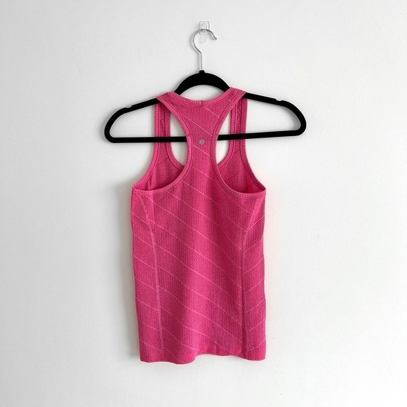 lululemon Swiftly Tech Tank Top Racerback Pink for Running and Training Size 2 - Picture 6 of 9